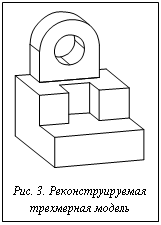 Подпись:  Рис. 3. Реконструируемая трехмерная модель