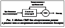 Подпись:  Рис. 3. Модель СМО для обслуживания реплик в рамках класса алгоритмов множественного доступа